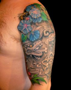 Flowers Mythology Realistic/Realism Tattoo