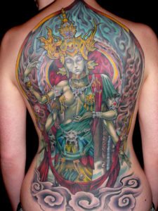 Backpiece Mythology Religious/Spiritual Tattoo