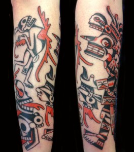 Arm Blackwork Mythology Religious/Spiritual Tattoo